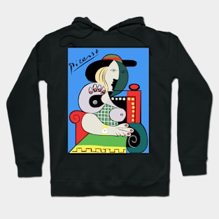 woman witch a watch Hoodie